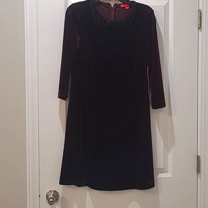 Betsey johnson velvety dress